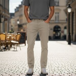 Levi's 502 Men's Light Khaki Jeans - RARE*